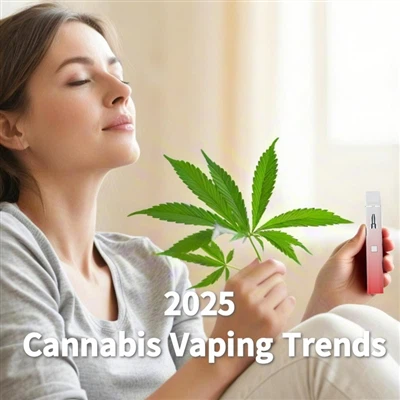 2025 Kannabiksen vaping-trendit: Kertakäyttöiset innovaatiot, älykäs teknolog...